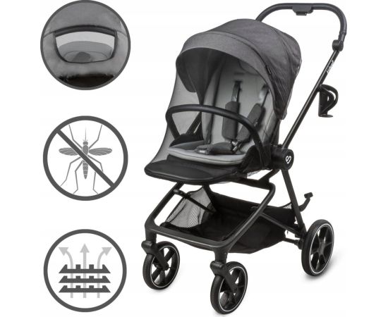 Daudzfunkcionālie rati 2in1 KinderKraft Kidwell Velmont VELMONT GRAY 5906601700569