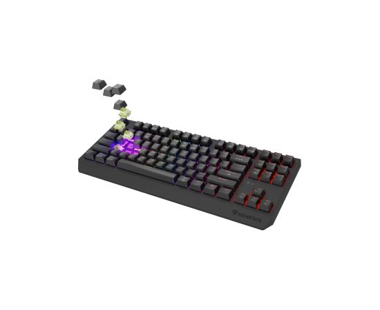 Klaviatūra Genesis Thor 230 TKL Outemu Silent Lemon