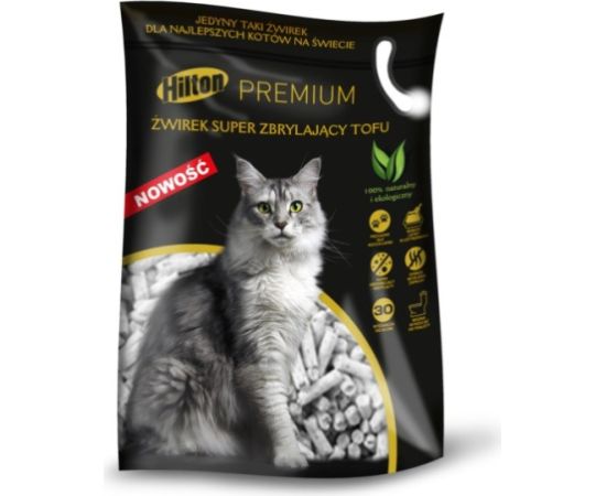 HILTON Tofu Super Clumping Cat Litter - 2.5 kg