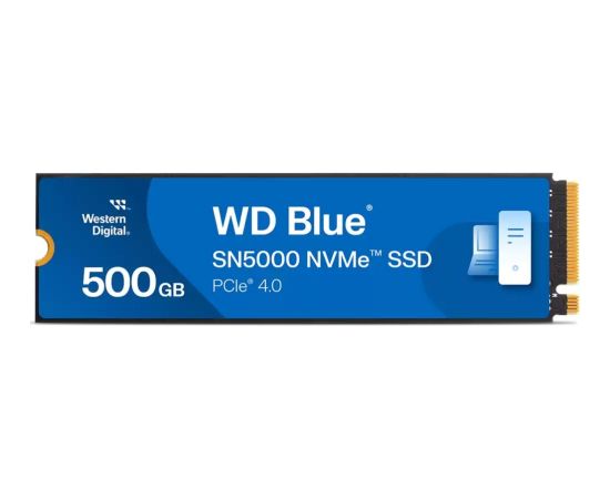 Western Digital Blue SN5000 500 GB M.2 PCI Express 4.0 NVMe 3D TLC NAND