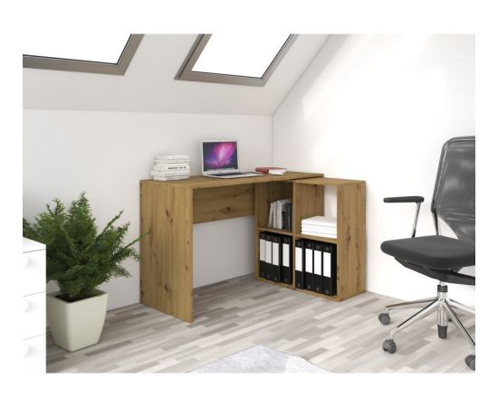 Top E Shop Topeshop PLUS 2X2 ARTISAN computer desk Oak colour