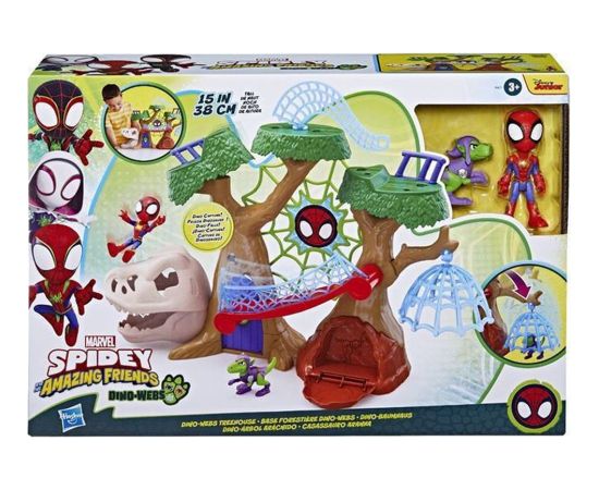 Hasbro Marvel: Spidey And His Amazing Friends - Dino Webs Treehouse Playset (F9477)