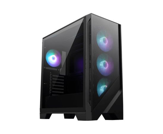 Case MSI MAG FORGE 321R AIRFLOW MidiTower Case product features Transparent panel ATX MicroATX MiniITX Colour Black MAGFORGE321RAIRFLOW