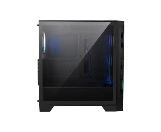 Case MSI MAG FORGE 321R AIRFLOW MidiTower Case product features Transparent panel ATX MicroATX MiniITX Colour Black MAGFORGE321RAIRFLOW