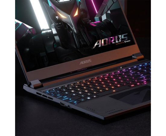 Notebook GIGABYTE Aorus 15X ASF CPU  Core i9 i9-13980HX 2200 MHz 15.6" 2560x1440 RAM 16GB DDR5 5600 MHz SSD 1TB NVIDIA GeForce RTX 4070 8GB ENG Windows 11 Home 2.28 kg AORUS15XASF-D3EE754SH