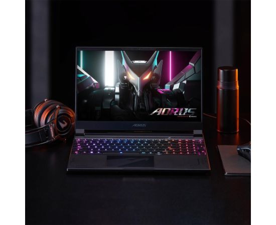 Notebook GIGABYTE Aorus 15X ASF CPU  Core i9 i9-13980HX 2200 MHz 15.6" 2560x1440 RAM 16GB DDR5 5600 MHz SSD 1TB NVIDIA GeForce RTX 4070 8GB ENG Windows 11 Home 2.28 kg AORUS15XASF-D3EE754SH