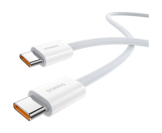 Kabel szybkiego ładowania USB-C do USB-C Baseus Superior 2 100W 2m (biały)