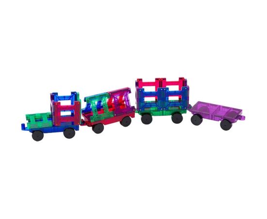 Magnetic tiles 3D Train Playmags 155 - 20 pcs set