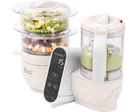 Multi-purpose food processor Babymoov Nutribaby(+) 6-in-1 (beige)