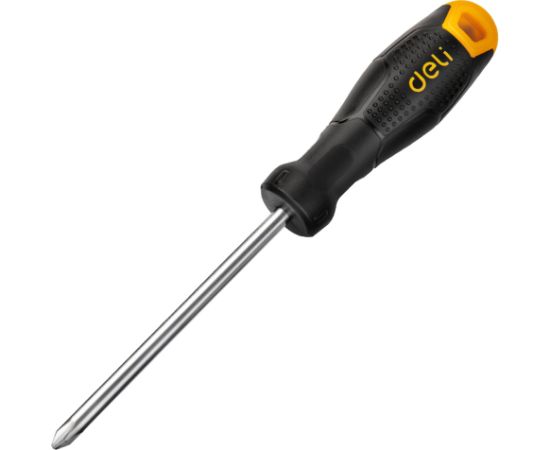 Philips Screwdriver PH2x150mm Deli Tools EDL626150 (black)