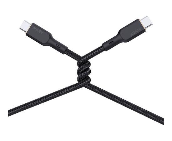 USB-C to USB-C Cable Aukey CB-KCC102, 100W, 1.8m (black)