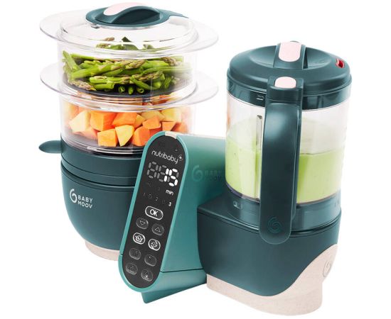 Multi-purpose food processor Babymoov Nutribaby(+) 6-in-1 (green)