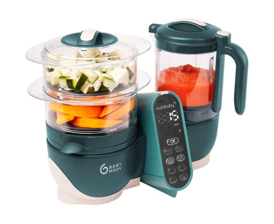 Multi-purpose food processor Babymoov Nutribaby(+) 6-in-1 (green)