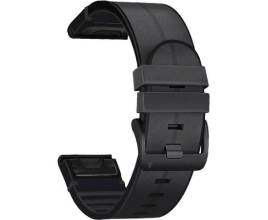 Tech-Protect watch strap Silicone PU Garmin fenix 5/6/6 Pro/7/E/8 47mm, black