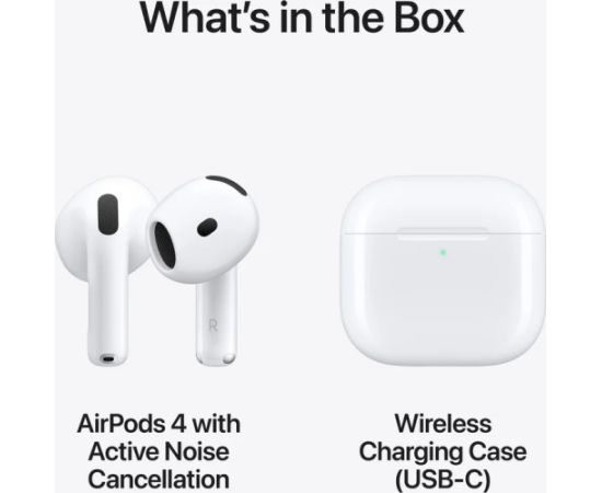 Apple AirPods 4 with Active Noise Cancellation