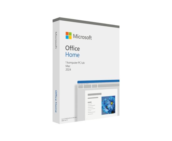 Microsoft® Office Home 2024 Polish EuroZone 1 License Medialess, Polish