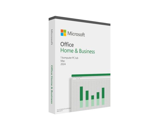 Microsoft® Office Home and Business 2024 Polish EuroZone 1 License Medialess, Polish