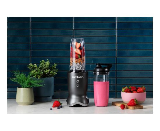 NutriBullet NB1206DGCC blender 900 L Tabletop blender 1200 W Black, Transparent