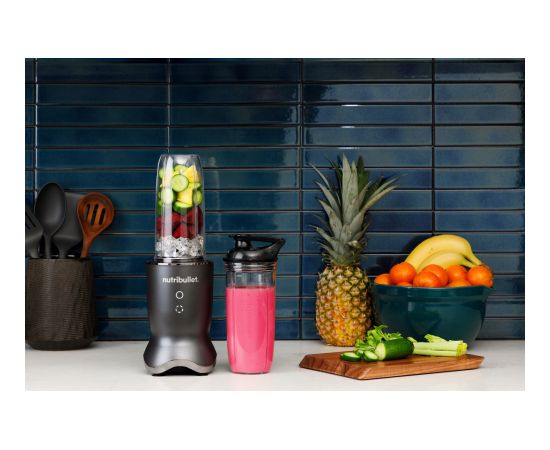 NutriBullet NB1206DGCC blender 900 L Tabletop blender 1200 W Black, Transparent