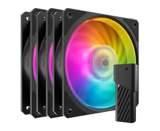 COOLER MASTER WENTYLATOR Mobius 120P ARGB 3-Pack Fan Kit