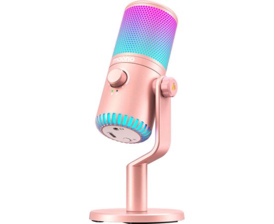 Maono DM30RGB Microphone Pink