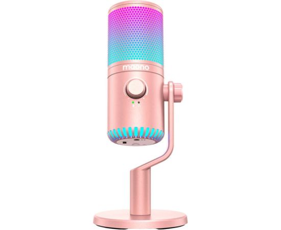 Maono DM30RGB Microphone Pink