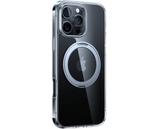 Torras Ostand Pro Case for iPhone 16 Pro (Transparent)