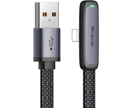 Mcdodo CA-2791 USB to lightning angle cable, 1.8m (black)