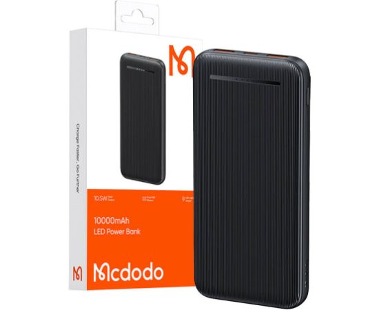 Power Bank Mcdodo MC-4631 Dual USB,10000mAh, 10.5W (black)