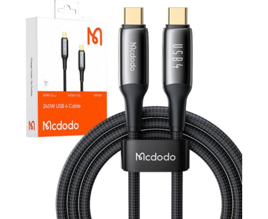 Mcdodo CA-2990 USB-C to USB-C cable, PD 140W, 1.2m (black)