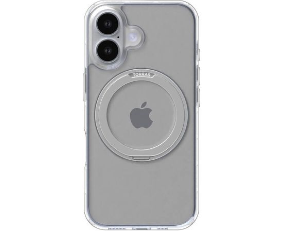 Torras Ostand Pro Case for iPhone 16 Plus (Transparent)