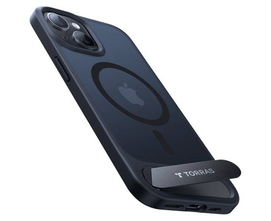 Torras UPRO Pstand Case for iPhone 15 Pro Max (black)