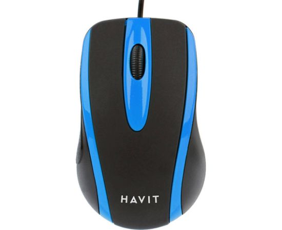 Universal mouse Havit MS753 (black & blue)