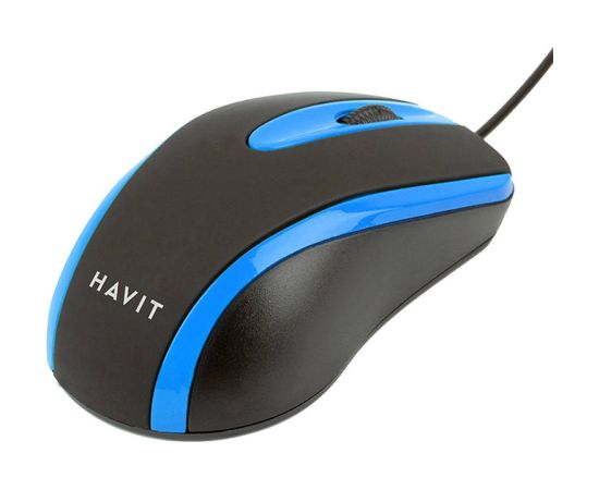 Universal mouse Havit MS753 (black & blue)