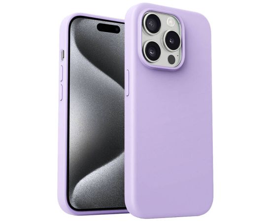 Aukey PC-GJ10C case for iPhone 15 Pro (lilac)