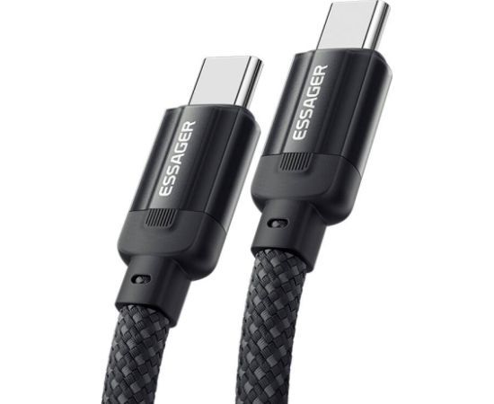 USB-C to USB-C cable, Essager, EXCTT3-YS01-P, 240W, 1m (black)