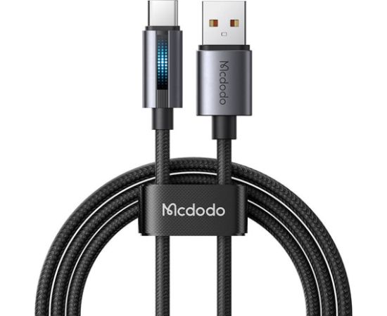 Mcdodo CA-5180 USB-A to USB-C cable, 1.2m (black)