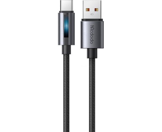 Mcdodo CA-5180 USB-A to USB-C cable, 1.2m (black)