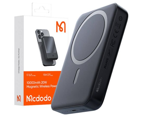 Mcdodo Magnetic Power Bank MC-4261 10000mAh, 20W (black)