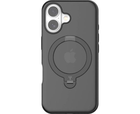 Torras Ostand Spin Case for iPhone 16 (Black)