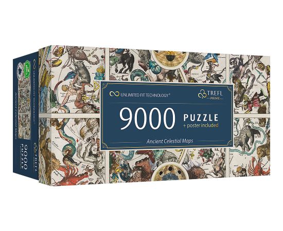 TREFL Prime Puzzle Древние карты, 9000 шт.