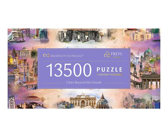 TREFL Prime Puzzle Pilsētas, 13500 gab.