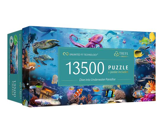 TREFL Prime Puzzle Zemūdens paradīze, 13500 gab.