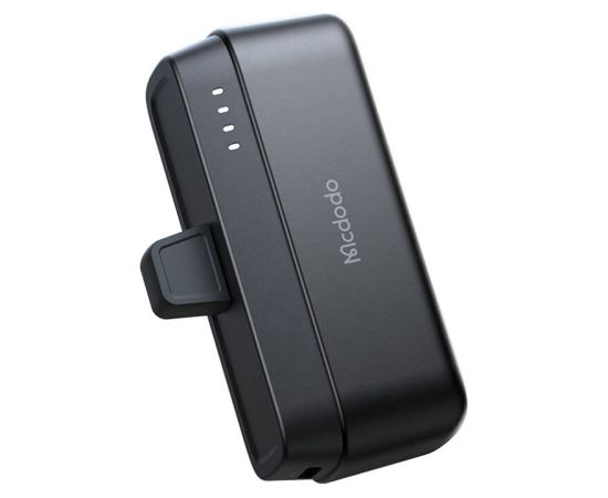 Mcdodo Power Bank MC-6281 20W, 5000mAh with Lightning connector (black)