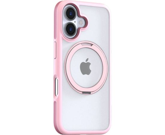 Torras Ostand R Fusion Case for iPhone 16 (Pink)