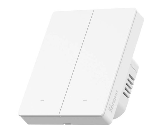 Sonoff M5-2C-80W WiFi Matter smart wall switch (2-channel, for frame)