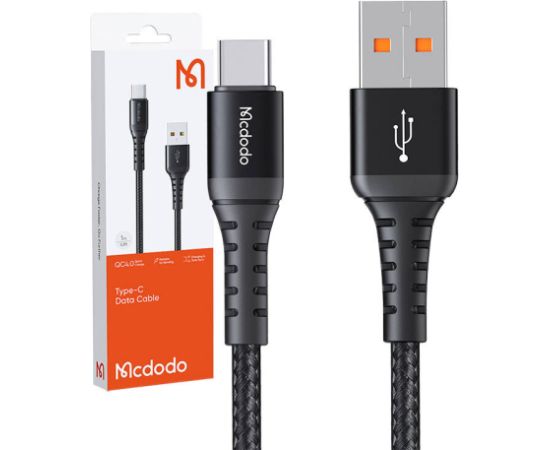 Mcdodo CA-2273 USB-A to USB-C cable, 60W, 3m (black)