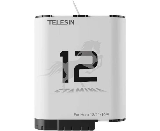 High performance stamina battery TELESIN  for GoPro Hero 12/11/10/9