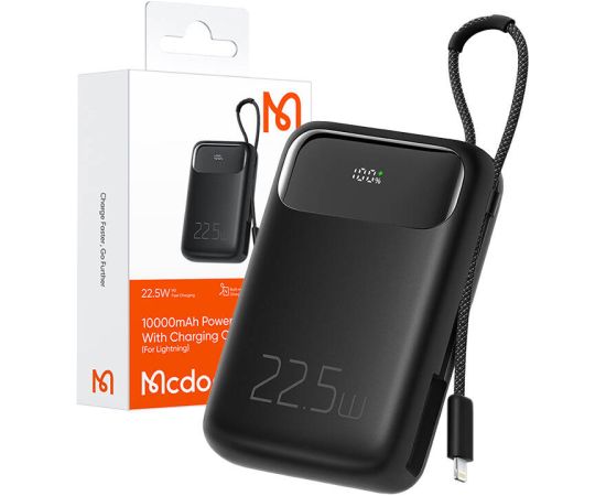 Power Bank Mcdodo MC-3253 10000mAh, 22.5W, for Light (black)