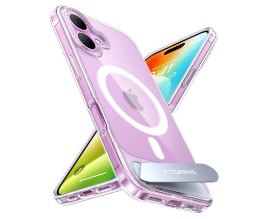 Etui Torras Pstand Series do iPhone 16 Plus (transparentne)